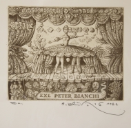 Kľúčik Peter - Ex Libris Peter Bianchi