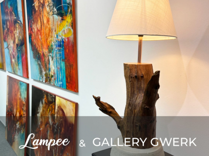 Original LAMPEE lamps for the interior